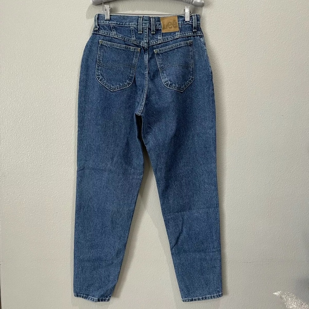 Vintage Lee Womens Mom Jeans High Rise Size 12 Medium 31 inseam